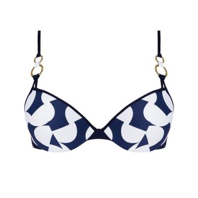 Lise Charmel croisiere for ever top blauw combinatie
