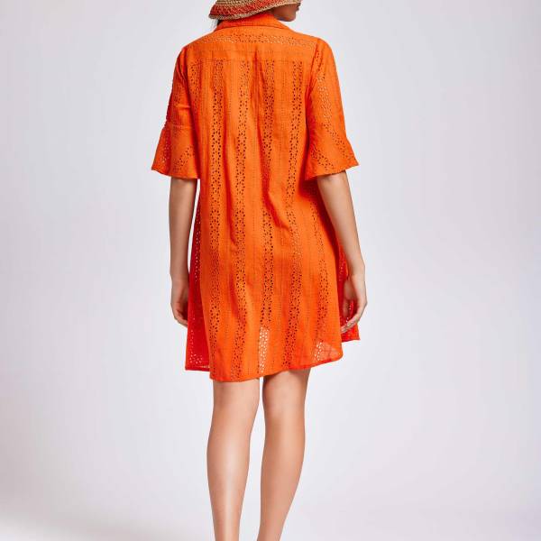 David Kaftan/Tuniek David romina blouse oranje