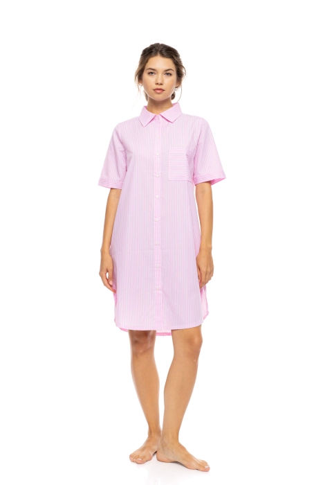 Pink Label Pink Label duo stripe nightdress
