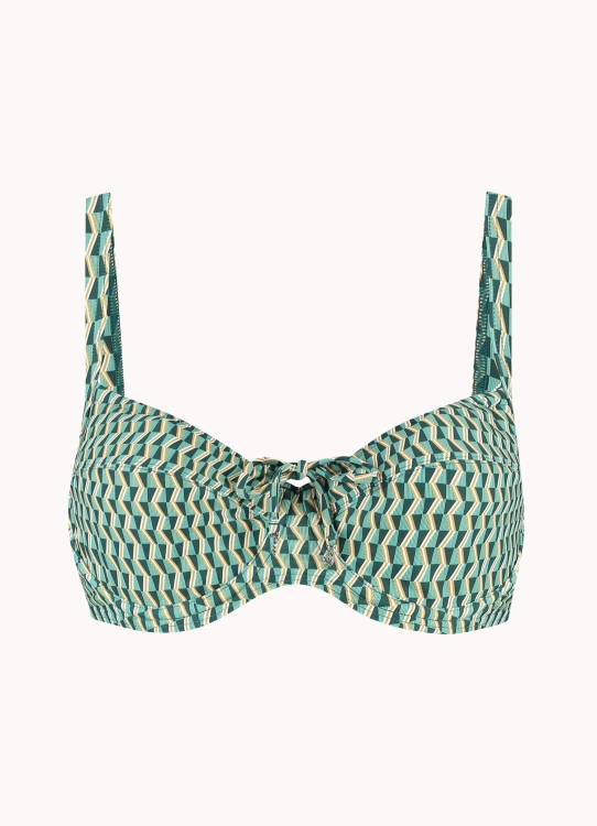 Cyell Cyell groovy graphic bikinitop