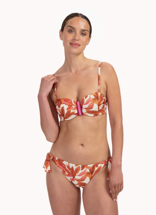 Cyell Cyell palms & patterns bikinitop