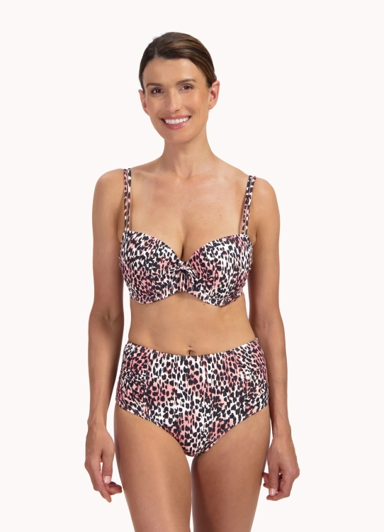 Cyell Cyell cheetah chic bikinitop