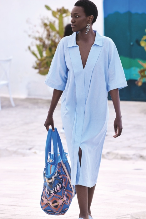 David David margot maxi kaftan