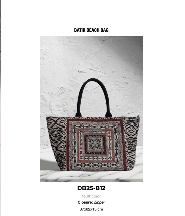 David David batik beach bag